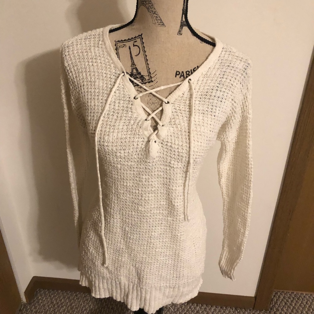 White sweater